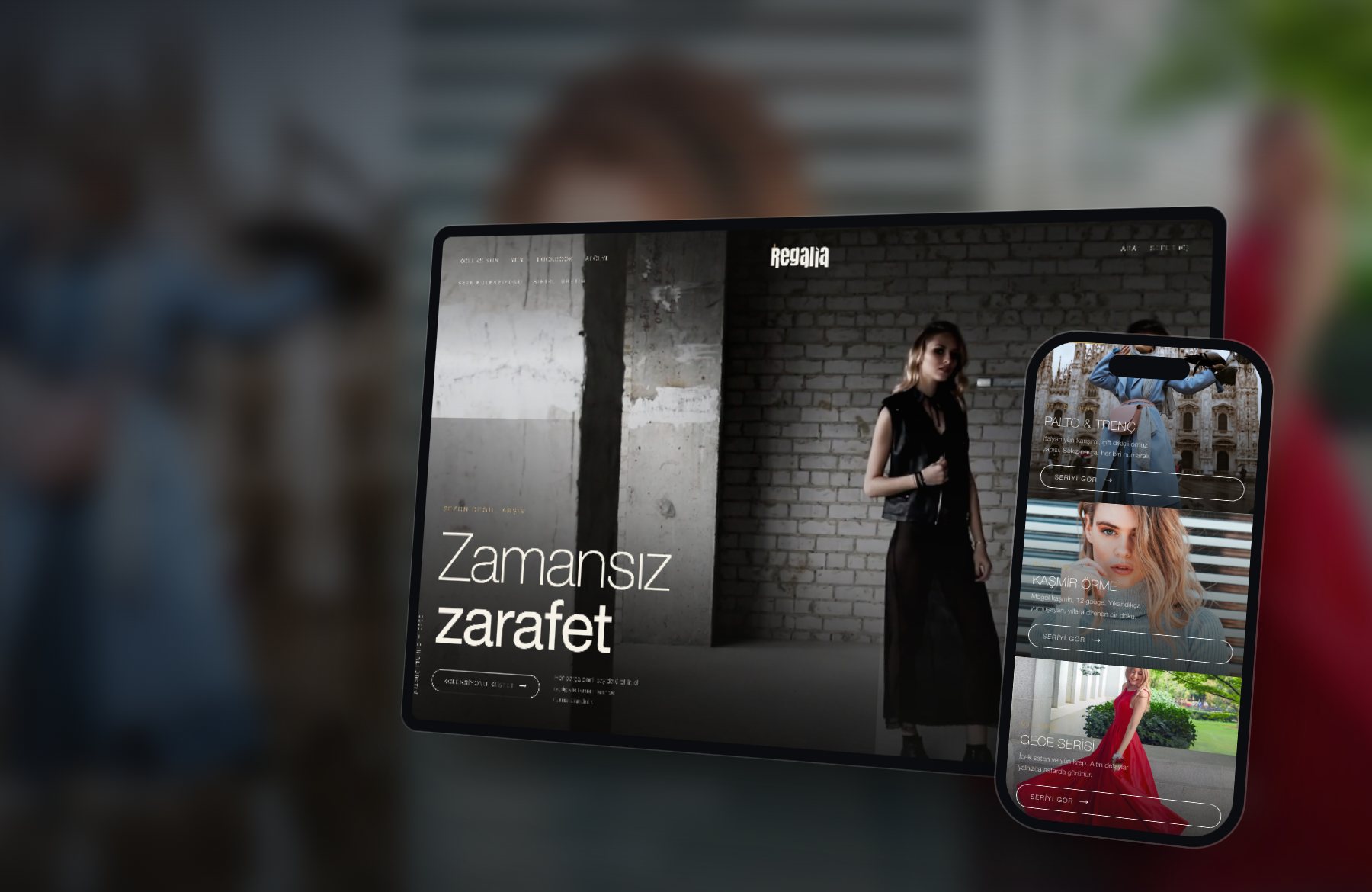 Premium tasarım ve alışveriş aynı projede buluşuyor.